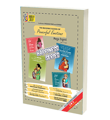 iNTELLYJELLY Mega Digest: The Building Blocks of Powerful Emotions | Logical Reasoning | Emotional Intelligence | Story Book | Activity Book | All Coloured & Illustrated 340+ Pages | Age 4-8 Years